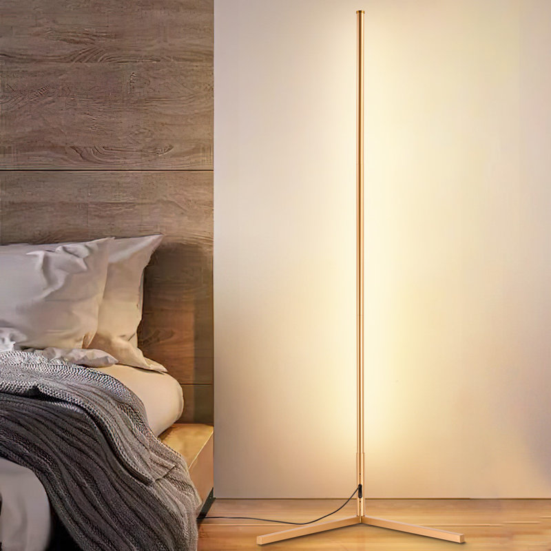 メディライトスリム Orren Ellis Mackinzi 55'' LED Column Floor Lamp & Reviews | Wayfair